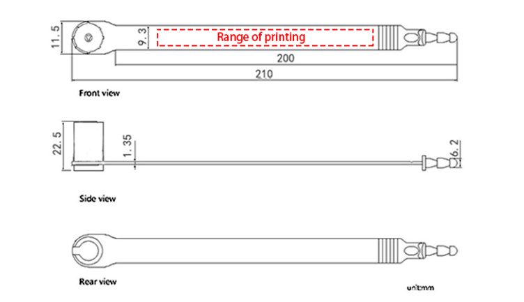 ختم البلاستيك PP ختم البلاستيك PP