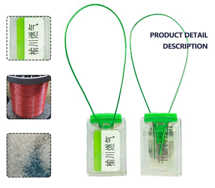 Selos do medidor com impressão de código de barras Meter Seals With Barcode Printing