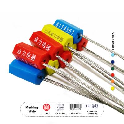 Bloqueo de sello de alambre