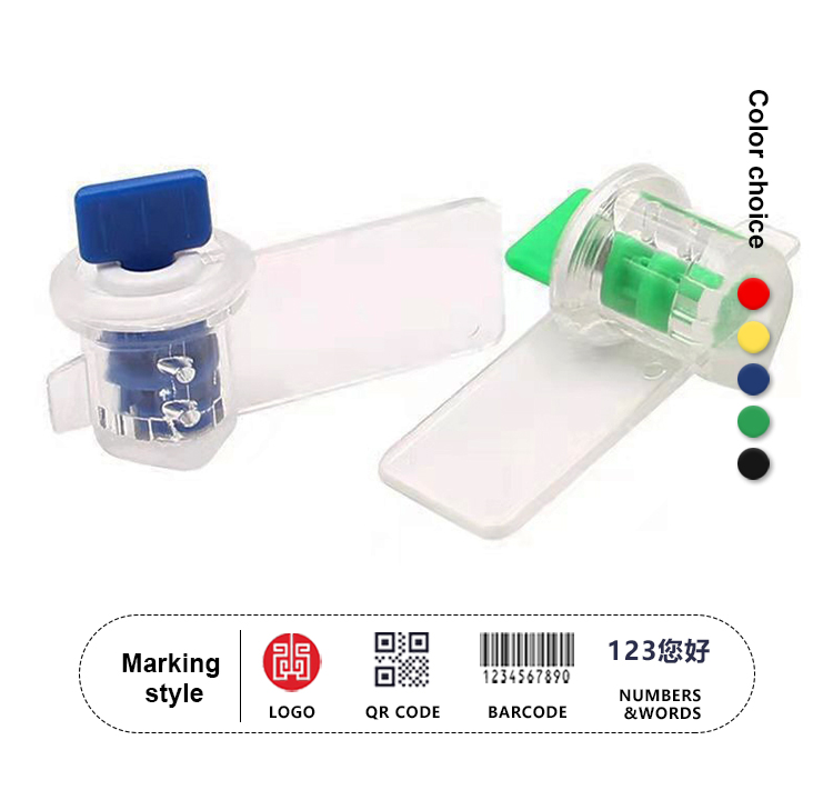 Anti-tamper Twist Transparent Meter seal Anti-tamper Twist Transparent Meter seal