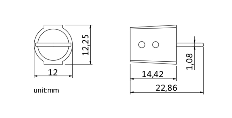 Selo medidor de plástico torcido de alta qualidade High Quality Twist Plastic Meter Seal