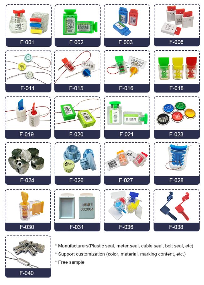 Con dấu an ninh nhựa Con dấu an ninh nhựa