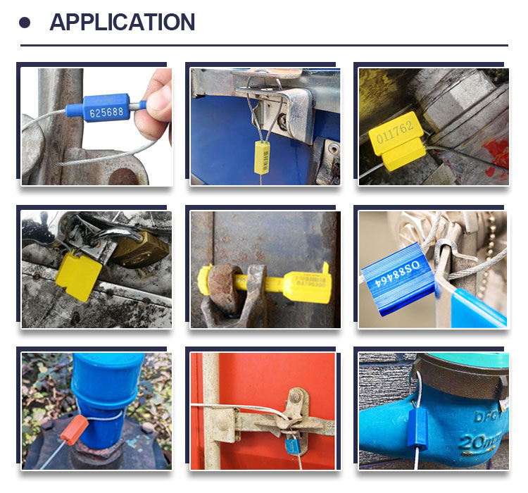 S002 Tamper-Evident Cable Seals S002 Tamper-Evident Cable Seals
