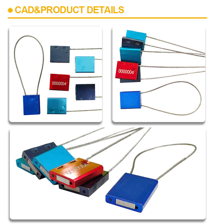 Oil tank car wire seal