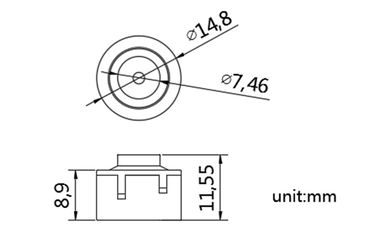 Joint de compteur électrique rond Round Electric Meter Seal