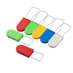 sigillo di sicurezza in plastica con numero di serie temporale