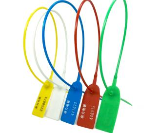 Sigilli di sicurezza in plastica numerati