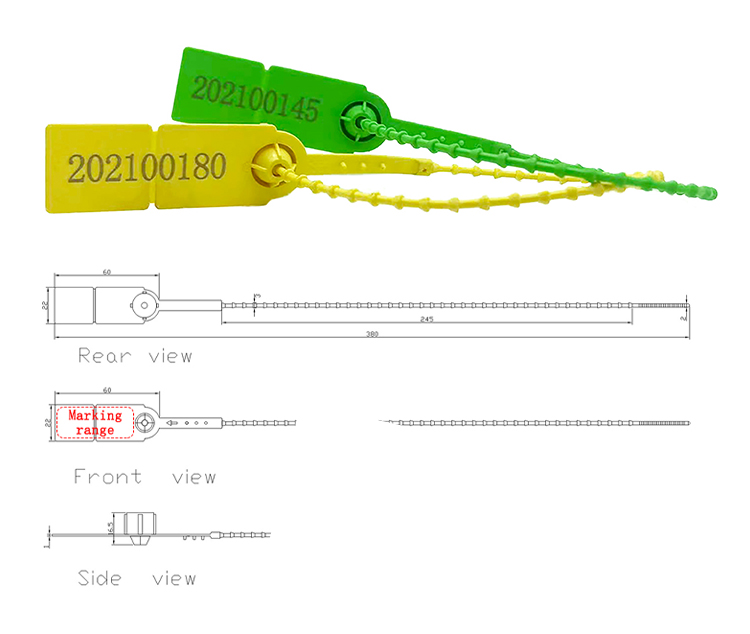 Cheap Factory Price Plastic Security Seal Cheap Factory Price Plastic Security Seal