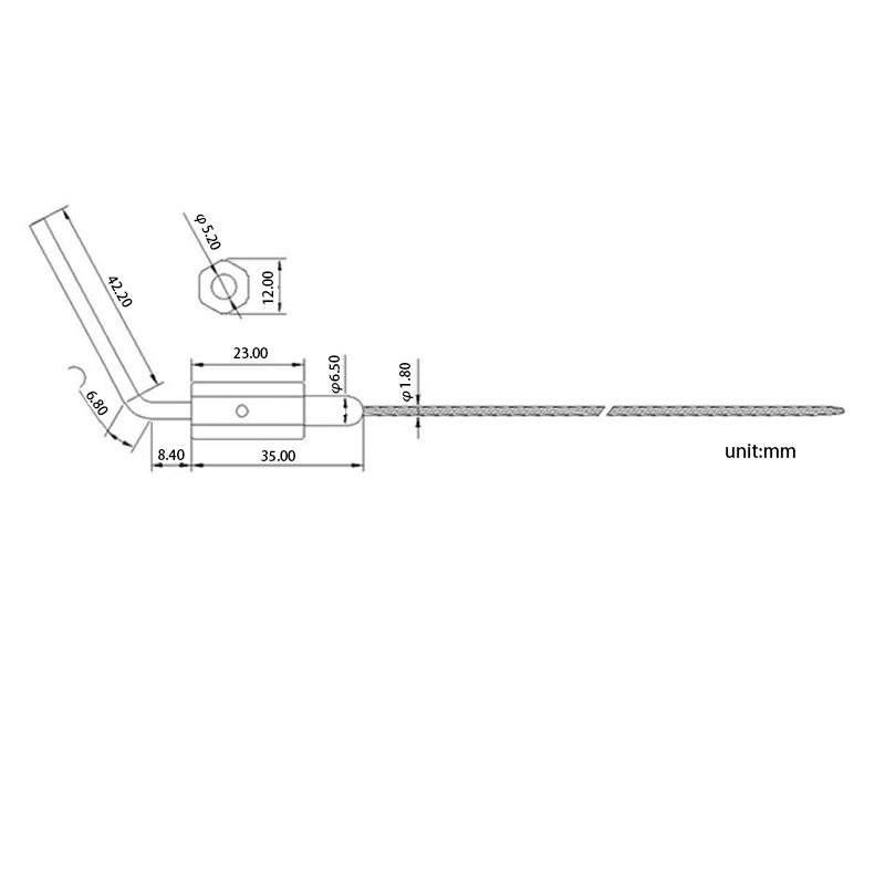 Sello de alambre de camión Truck Wire Seal